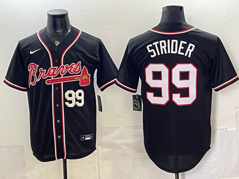 Men Atlanta Braves #99 Strider blue Nike 2026 Jersey 070109